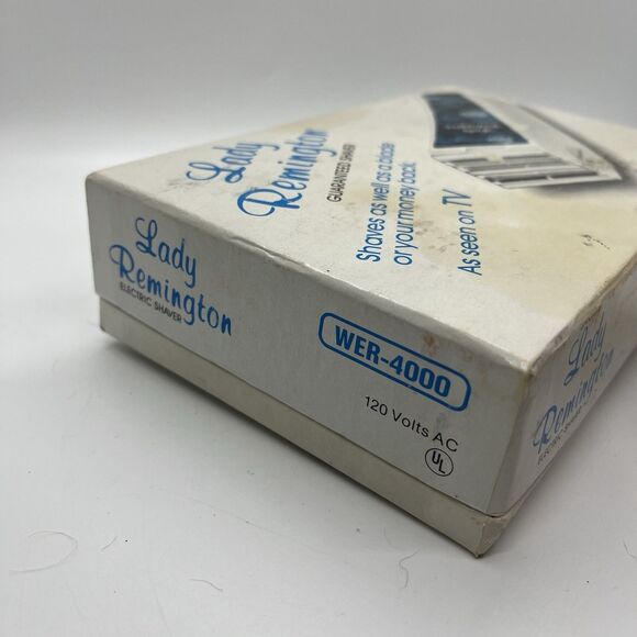 Vintage Remington WER-4000 Lady Remington Cord Shaver Case 1980s Tested Working - Picture 3 of 10